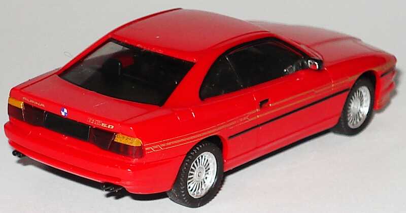Foto 1:87 Alpina B12 6,0 Coupé (E31) rot (ohne PC-Box) herpa 100007