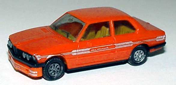 Foto 1:87 Alpina B6 2,8 (E21) tomatenrot (rechts ohne Alpina-Druck) herpa 3506