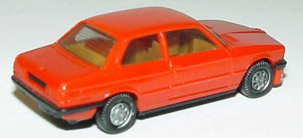 Foto 1:87 Alpina B6 2,8 (E21) tomatenrot (rechts ohne Alpina-Druck) herpa 3506