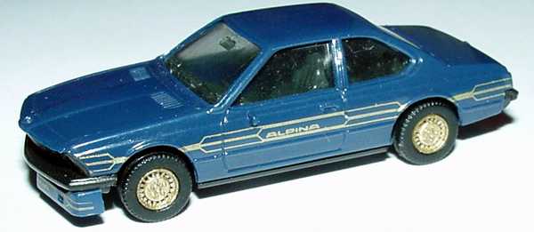 Foto 1:87 Alpina B7 Turbo Coupé (E24) dunkelblau/gold herpa