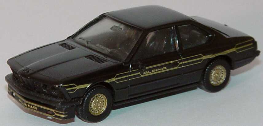 Foto 1:87 Alpina B7 Turbo Coupé (E24) schwarz/gold herpa