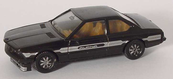 Foto 1:87 Alpina B7 Turbo Coupé (E24) schwarz/silber, IA beige herpa