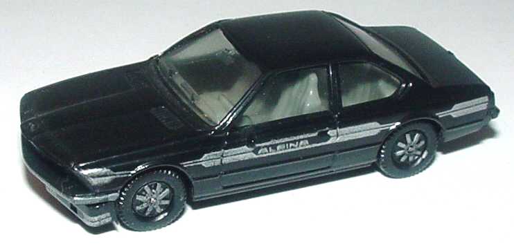 Foto 1:87 Alpina B7 Turbo Coupé (E24) schwarz/silber, IA grau herpa