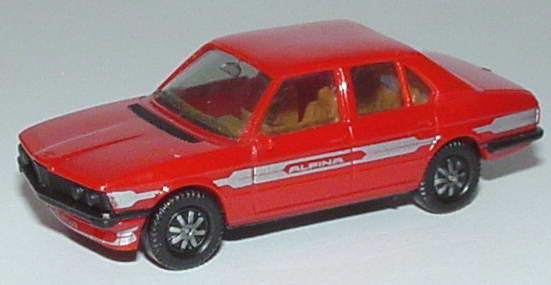 Foto 1:87 Alpina B7 Turbo (E12) tomatenrot herpa 3515