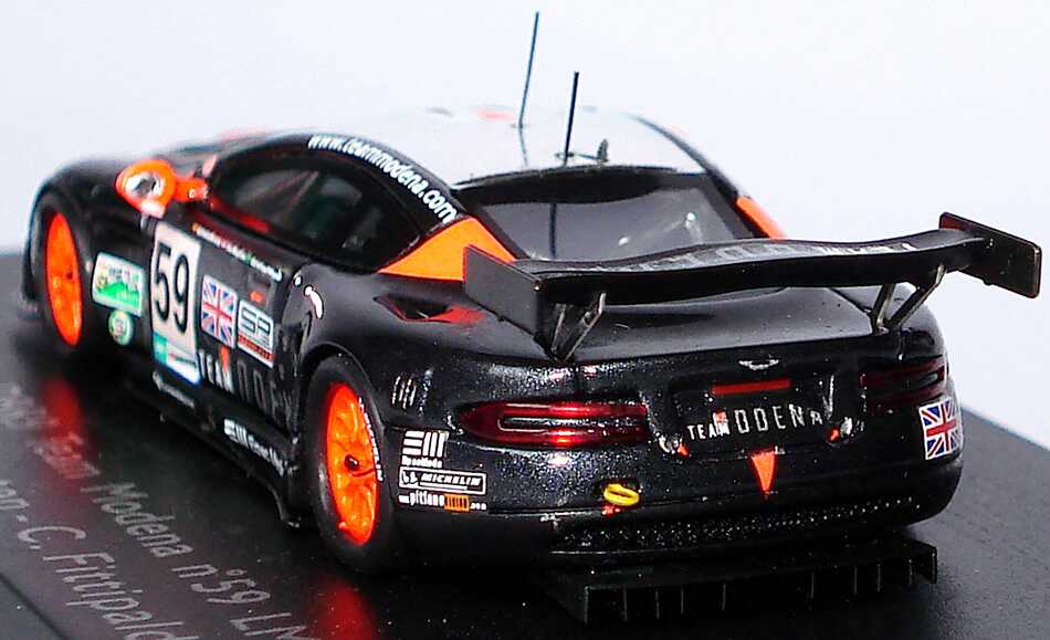 Foto 1:87 Aston Martin DBR9 24h von Le Mans 2007 Team Modena Nr.59, Garcia / Menten / C. Fittipaldi Spark 87S037