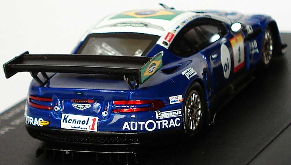 Foto 1:87 Aston Martin DBR9 Mil Milhas Brasil 2006 oi, Unibanco, Cirtek Motorsport Nr.1, Piquet Jr./ Castroneves / Bouchut (Sieger) Spark 87S025