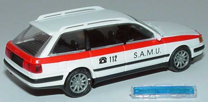 Foto 1:87 Audi 100 Avant (C4) S.A.M.U. Notarztwagen (Luxembourg) Rietze 50452