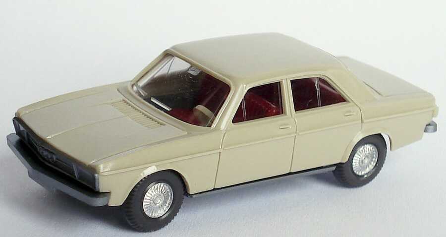 Foto 1:87 Audi 100 (C1) hellgelbgrau Wiking 120