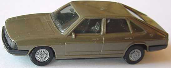 Foto 1:87 Audi 100 GL 5E Avant grauoliv herpa 2011