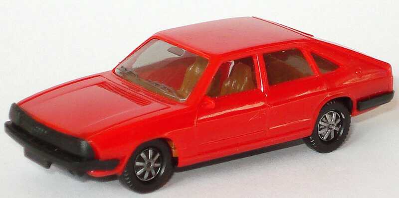 Foto 1:87 Audi 100 GL 5E Avant tomatenrot, IA beige herpa 2011