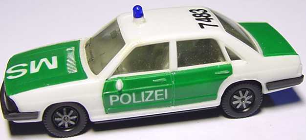 Foto 1:87 Audi 100 GL 5E Polizei 7483 MS herpa 4044
