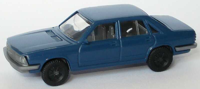 Foto 1:87 Audi 100 GL 5E dunkelblaugrau Fleischmann