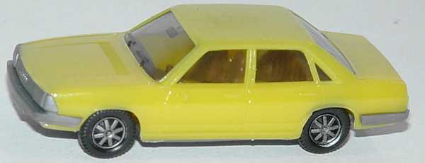 Foto 1:87 Audi 100 GL 5E hellolivgelb (Boden grau) herpa 2004