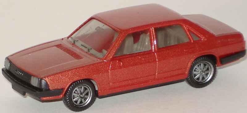 Foto 1:87 Audi 100 GL 5E kupferrotmet., IA grau herpa 3004