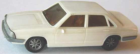 Foto 1:87 Audi 100 GL 5E weiß (Boden grau, IA beige) herpa 2004