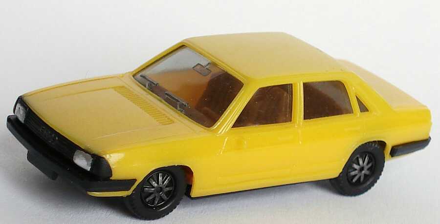 Foto 1:87 Audi 100 GL 5E zinkgelb, Scheinwerfer bemalt herpa 2004