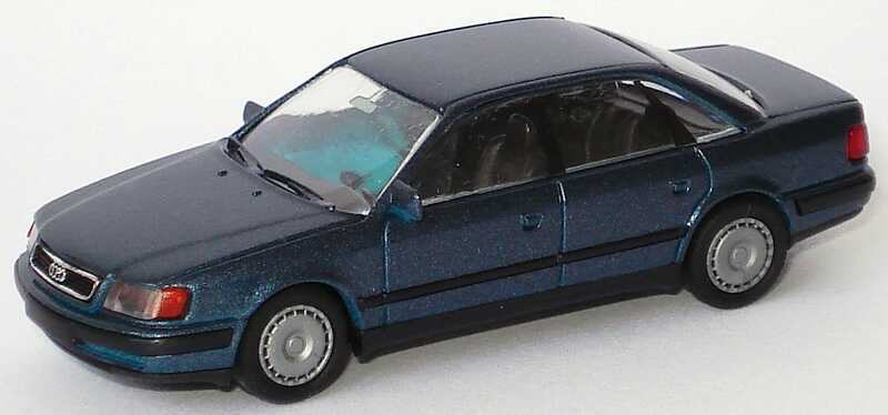 Foto 1:87 Audi 100 (C4) petrolblau-met. Rietze 20420