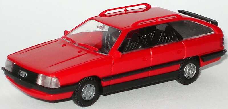 Foto 1:87 Audi 200 Avant rot Rietze