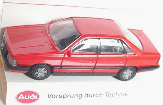 Foto 1:87 Audi 200 rot Werbemodell Rietze