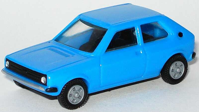 Foto 1:87 Audi 50 cyanblau I.M.U.