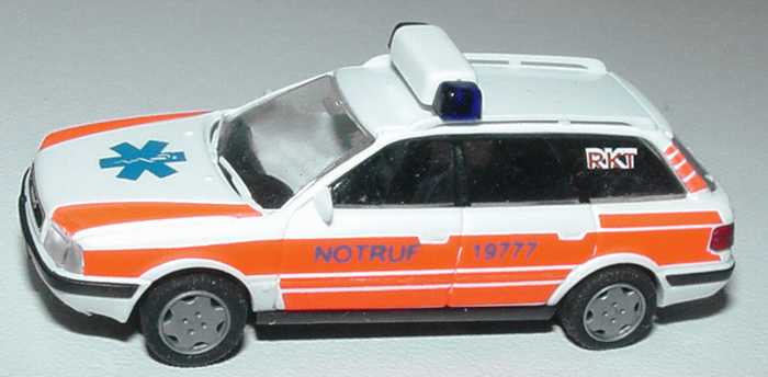 Foto 1:87 Audi 80 Avant Notarzt RKT, Notruf 19777 Rietze 50502