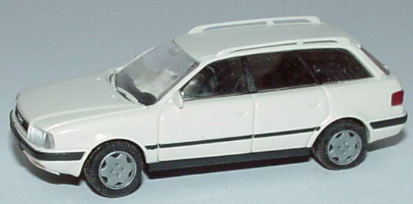 Foto 1:87 Audi 80 Avant hellelfenbein Rietze 10500