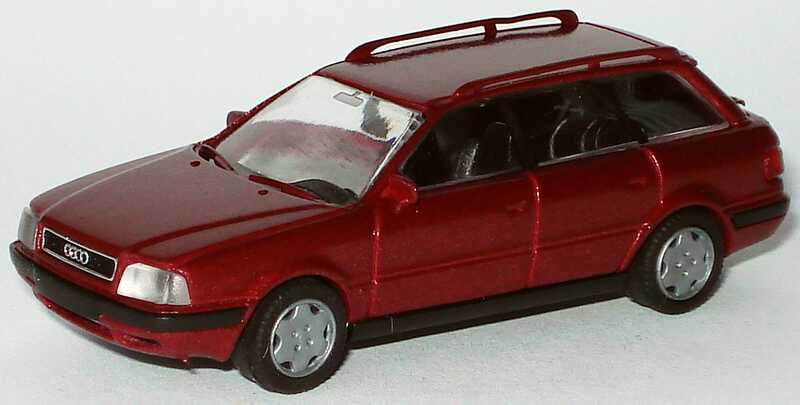 Foto 1:87 Audi 80 Avant rot-met. Rietze 20500