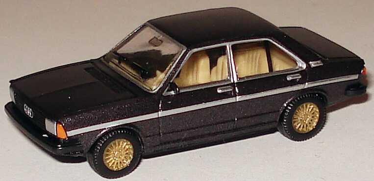 Foto 1:87 Audi 80 GTE schwarzbraun-met. (ohne PC-Box) herpa 100755