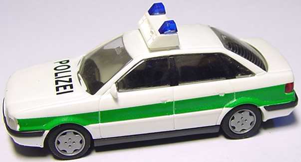 Foto 1:87 Audi 80 Mod. ´92 Polizei Bayern Rietze 50460