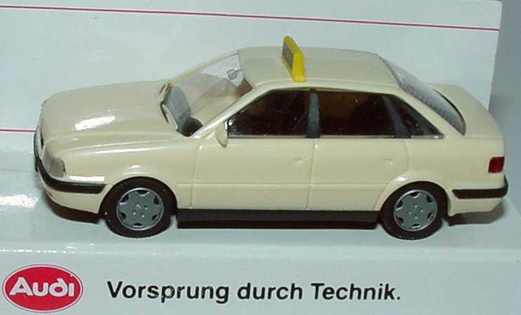 Foto 1:87 Audi 80 Mod. ´92 Taxi Werbemodell Rietze