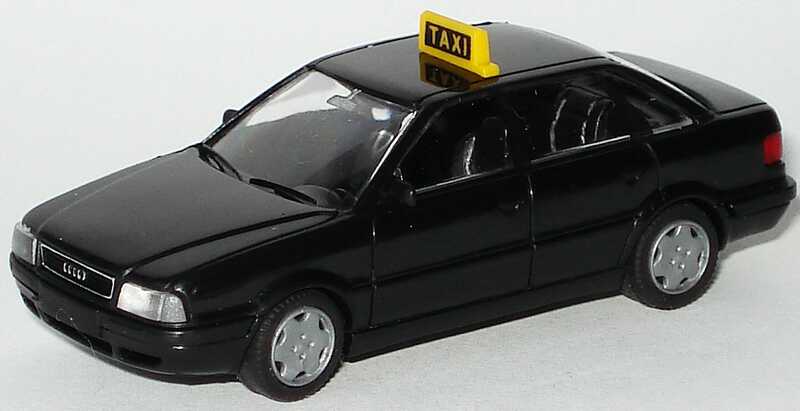 Foto 1:87 Audi 80 Mod. ´92 Taxi schwarz Rietze