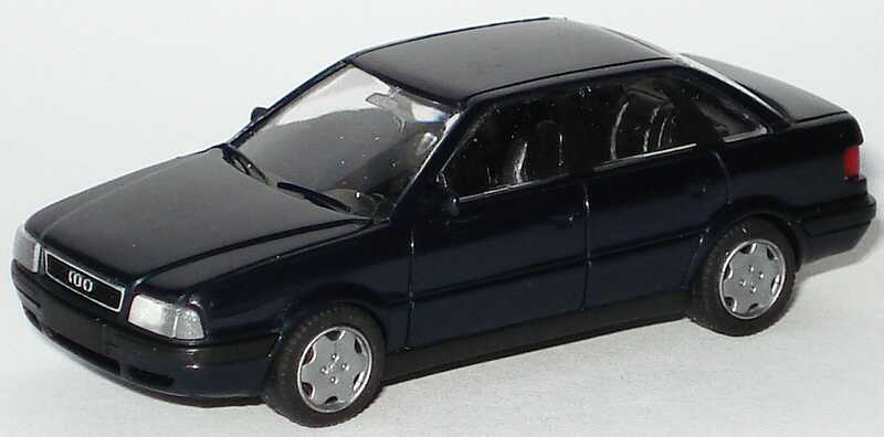 Foto 1:87 Audi 80 Mod. ´92 blauschwarz Rietze 10460