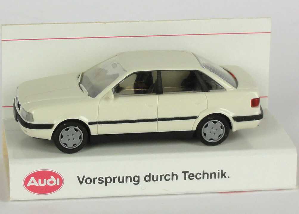Foto 1:87 Audi 80 Mod. ´92 cremeweiß Werbemodell Rietze 10460