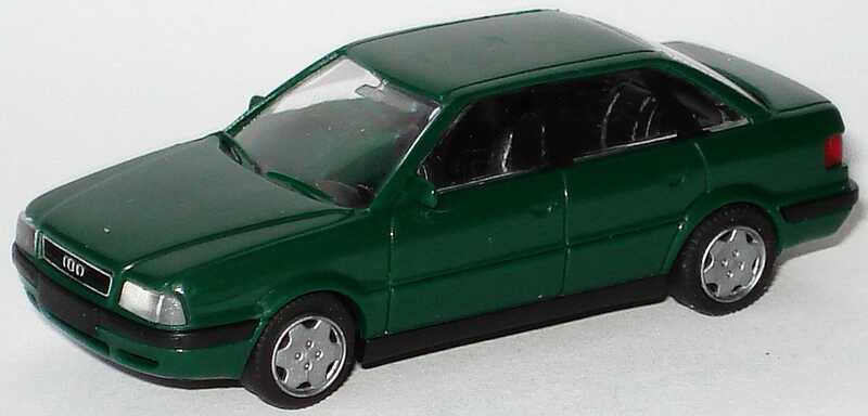 Foto 1:87 Audi 80 Mod. ´92 dunkelgrün Rietze 10460