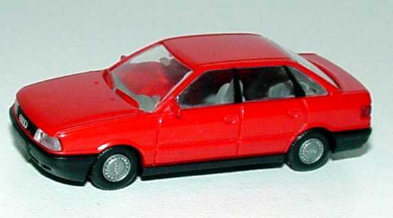 Foto 1:87 Audi 80 rot Rietze 10320