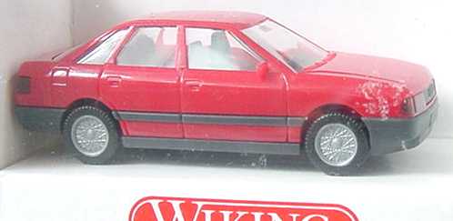 Foto 1:87 Audi 80 rot Wiking 12100