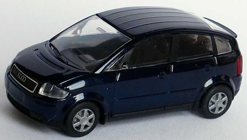 Foto 1:87 Audi A2 dunkelblau-met. Rietze 21000