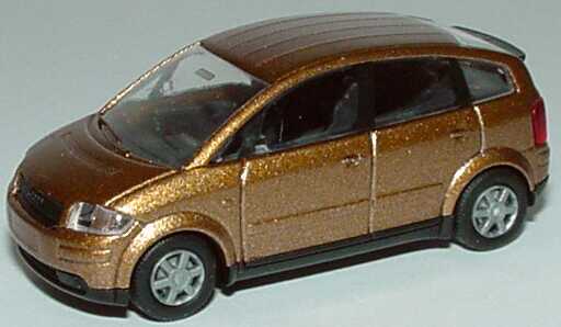 Foto 1:87 Audi A2 goldbraun-met. Rietze 21000