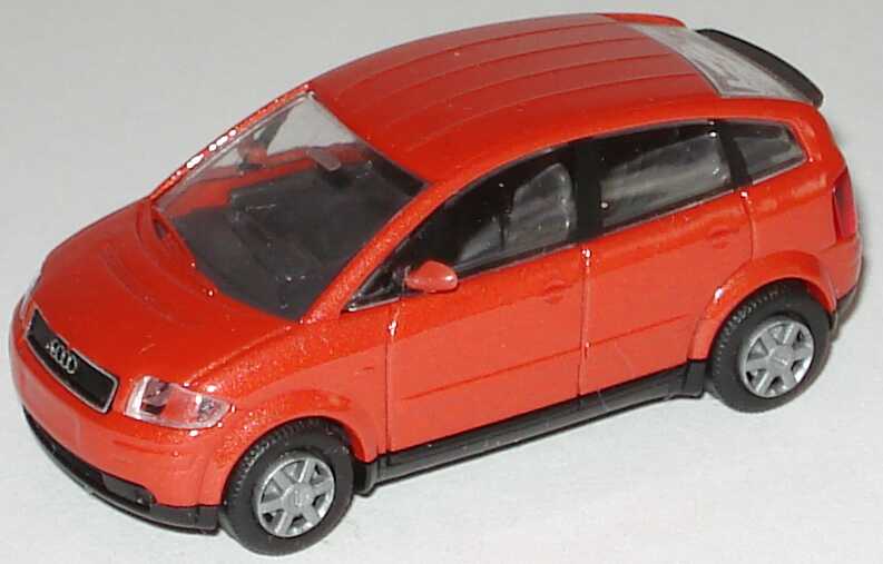 Foto 1:87 Audi A2 jaipurrot-met. Rietze 21000