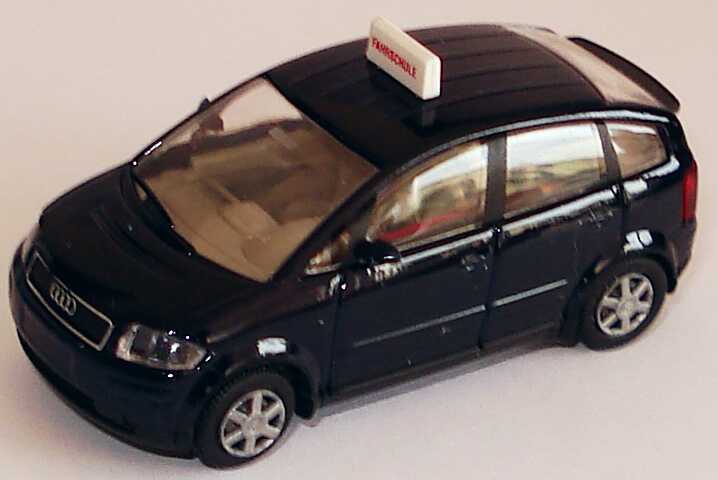 Foto 1:87 Audi A2 schwarz Fahrschule Rietze