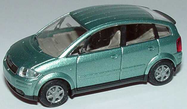 Foto 1:87 Audi A2 silbergrün-met. Rietze 21000