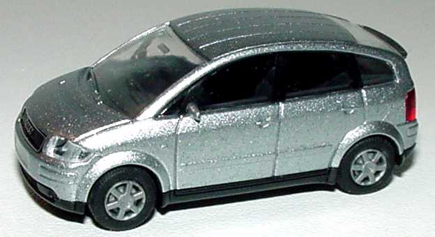 Foto 1:87 Audi A2 silber-met. (Spiegel fest) Rietze 21000