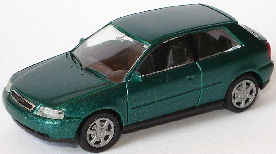 Foto 1:87 Audi A3 3türig lagunengrün-met. Rietze 20780