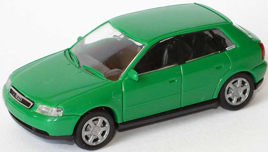 Foto 1:87 Audi A3 8L 4türig kaktusgrün - Rietze