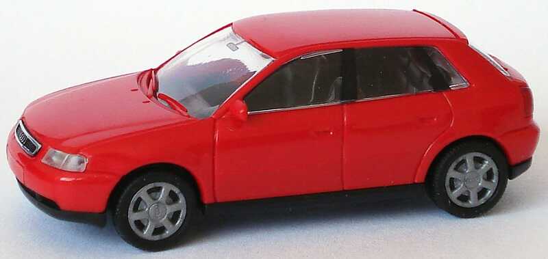 Foto 1:87 Audi A3 Typ 8L 4türig laserrot Rietze