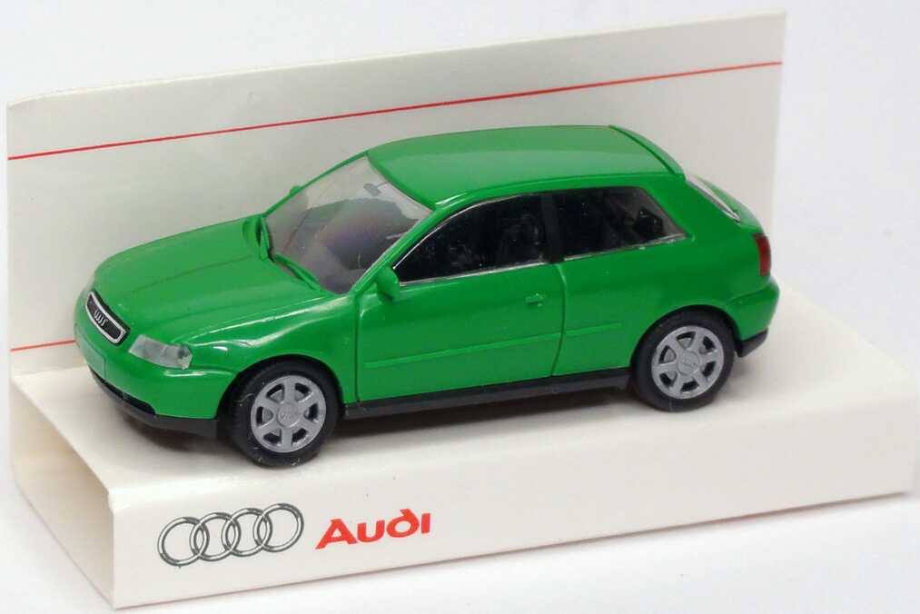 Foto 1:87 Audi A3 kaktusgrün Werbemodell Rietze