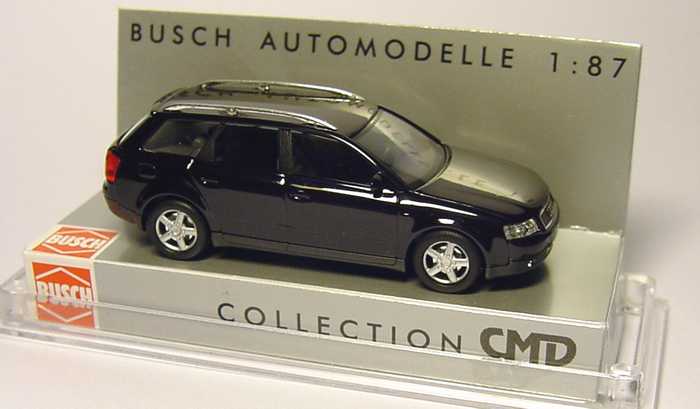 Audi A4 Avant 3.0 quattro (B6) schwarz (CMD-Ausführung) Busch 49255 in der  1zu87.com Modellauto-Galerie