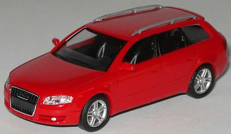 Foto 1:87 Audi A4 Avant (Facelift 2004) brillantrot Busch 501.04.042.22