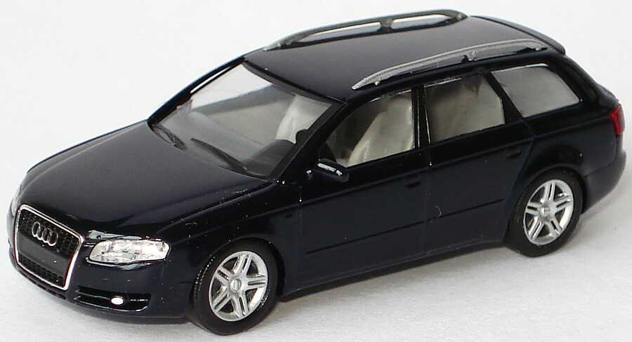 Foto 1:87 Audi A4 Avant (Facelift 2004) moroblau-met. Busch 501.04.042.32