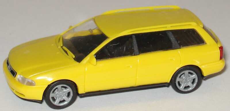 Foto 1:87 Audi A4 Avant (B5) gelb Rietze